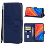 Leather Phone Case For Xiaomi Mi Mix 2S(Blue)