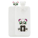 For Xiaomi Redmi GO Cartoon Shockproof TPU Protective Case with Holder(Panda)