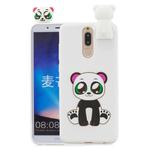 For Huawei Mate 10 Lite Cartoon Shockproof TPU Protective Case with Holder(Panda)