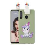 For Huawei P30 Lite Cartoon Shockproof TPU Protective Case with Holder(Unicorn)