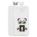 For Huawei Y6(2019) Cartoon Shockproof TPU Protective Case with Holder(Panda)