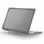 TPU + PC Two Color Laptop Protective Case For MacBook Pro 14.2 inch A2442 2021(Grey)