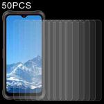 50 PCS 0.26mm 9H 2.5D Tempered Glass Film For AGM  Glory G1