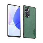 For Huawei nova 9 Pro Suede Leather Phone Case(Matcha Green)