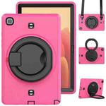 For Samsung Galaxy Tab A7 10.4 2020 TPU + PC Tablet Case(Rose Red)