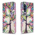For Xiaomi CC9 Pro / Note 10 / Note 10 Pro Colored Drawing Pattern Horizontal Flip Leather Case with Holder & Card Slots & Wallet(Life Tree)
