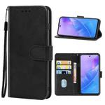 Leather Phone Case For Huawei Enjoy 20 SE 4G(Black)