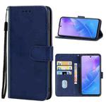 Leather Phone Case For Huawei Enjoy 20 SE 4G(Blue)