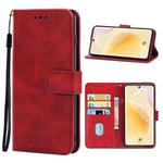 Leather Phone Case For Huawei nova 8(Red)