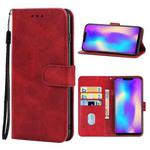 Leather Phone Case For Leagoo S9(Red)