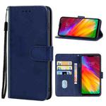 Leather Phone Case For LG G7 Fit(Blue)