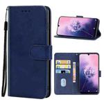 Leather Phone Case For OUKITEL K9(Blue)