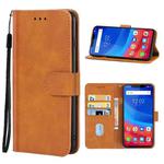 Leather Phone Case For Ulefone Armor 6E(Brown)
