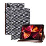 Color Weave Smart Leather Tablet Case For iPad Pro 11 2021 / 2020 / 2018 / Air 2020 10.9 (Black)