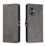 For OnePlus Nord N20 5G Cow Texture Leather Phone Case(Grey)