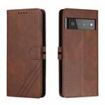 For Google Pixel 6 Cow Texture Leather Phone Case(Brown)