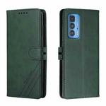 For Motorola Edge 20 Lite Cow Texture Leather Phone Case(Green)