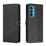 For Motorola Edge 20 Cow Texture Leather Phone Case(Black)