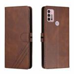 For Motorola Moto G Power 2022 Cow Texture Leather Phone Case(Brown)