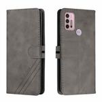 For Motorola Moto G31 / G41 Cow Texture Leather Phone Case(Grey)