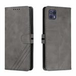 For Motorola Moto G50 5G Cow Texture Leather Phone Case(Grey)