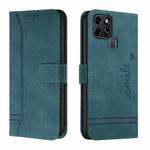 For Infinix Smart 6 Retro Skin Feel TPU + PU Leather Phone Case(Dark Green)
