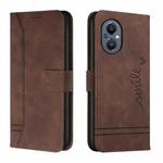 For OnePlus Nord 20 5G Retro Skin Feel TPU + PU Leather Phone Case(Coffee)