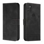 For ZTE Blade A7s 2020 Retro Skin Feel TPU + PU Leather Phone Case(Black)