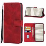 Leather Phone Case For OPPO Realme GT2 / Realme GT Neo2(Red)