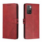 For Xiaomi Redmi 10 Cow Texture Leather Phone Case(Red)