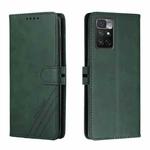 For Xiaomi Redmi Note 11 4G Cow Texture Leather Phone Case(Green)