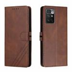 For Xiaomi Redmi Note 11 4G Cow Texture Leather Phone Case(Brown)