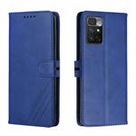 For Xiaomi Redmi Note 11 4G Cow Texture Leather Phone Case(Blue)