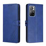 For Xiaomi Redmi Note 11 5G Cow Texture Leather Phone Case(Blue)