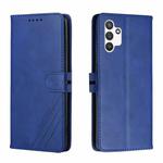 For Samsung Galaxy A13 4G Cow Texture Leather Phone Case(Blue)