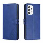 For Samsung Galaxy A33 5G Cow Texture Leather Phone Case(Blue)
