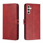 For Samsung Galaxy A13 5G Cow Texture Leather Phone Case(Red)