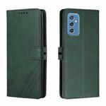 For Samsung Galaxy M52 5G Cow Texture Leather Phone Case(Green)