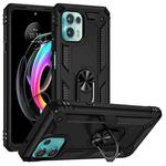 For Motorola Moto Edge 20 Lite Shockproof TPU + PC Phone Case(Black)