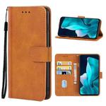 Leather Phone Case For Xiaomi 11i HyperCharge(Brown)