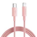 JOYROOM S-2024M13 20W PD Type-C / USB-C to 8 Pin Fast Charging Cable, Length:2m(Pink)