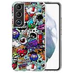 For Samsung Galaxy S22 5G Luminous TPU Protective Phone Case(Graffiti)