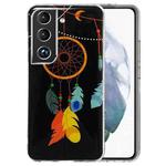 For Samsung Galaxy S22 5G Luminous TPU Protective Phone Case(Black Wind Chimes)