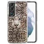 For Samsung Galaxy S22 5G Luminous TPU Protective Phone Case(Leopard Tiger)