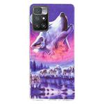 For Xiaomi Redmi 10 Luminous TPU Protective Phone Case(Seven Wolves)