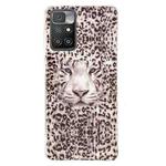 For Xiaomi Redmi 10 Luminous TPU Protective Phone Case(Leopard Tiger)