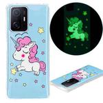 For Xiaomi 11T / 11T Pro Luminous TPU Protective Phone Case(Star Unicorn)