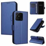 For OPPO Realme Narzo 50A Diamond Texture Leather Phone Case(Blue)