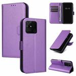 For OPPO Realme Narzo 50A Diamond Texture Leather Phone Case(Purple)