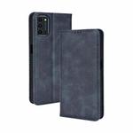For Oukitel K9 Pro Magnetic Buckle Retro Texture Leather Phone Case(Blue)